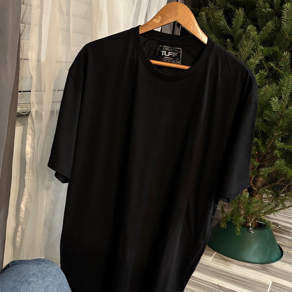 TUFF Black Men's T-Shirt